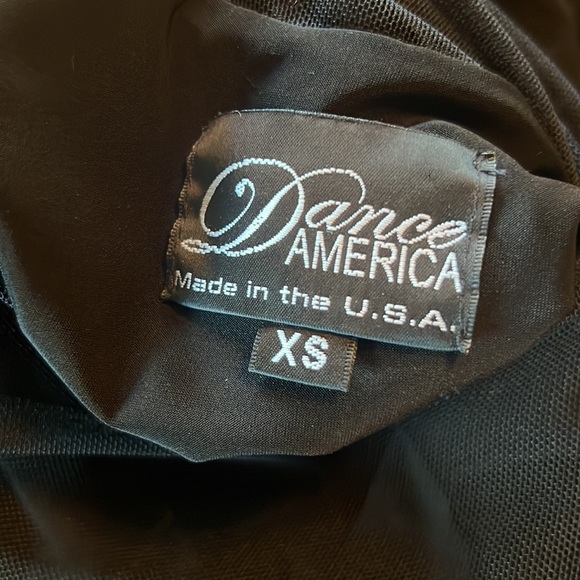 Dance America practice dress smooth sequin black xs - Picture 7 of 7